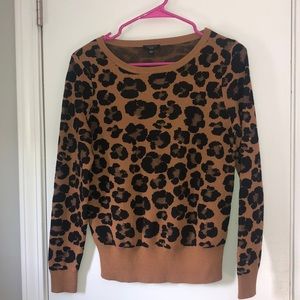 Ann Taylor Women’s SP Animal Print Sweater EUC